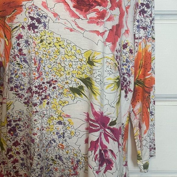 Vintage Chico’s Floral Top - Picture 7 of 16